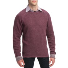 Martin Gordon Wool Sweater - Crew Neck (For Men) in Merlot - Closeouts
