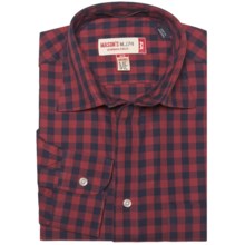 Mason’s Cotton Multi-Check Shirt - Long Sleeve (For Men) in Red/Black - Closeouts