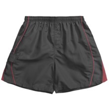 Maui Waves Swim Trunks - Built-In Brief (For Men) in Black - Closeouts