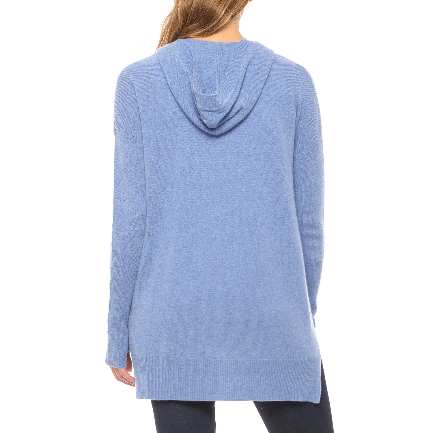 Max Studio Cashmere Hooded Sweater (For Women) Save 44