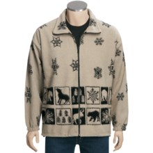 Mazmania Enviroloop Jacket - Lightweight, Full Zip (For Men and Women) in Animal House - Closeouts