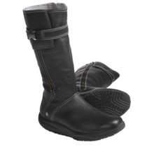 MBT Goti Casual Mid Boots - 12”, Leather (For Women) in Black - Closeouts
