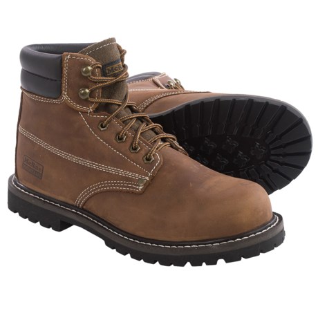 McRae EH Work Boots Leather, Steel Toe (For Men)