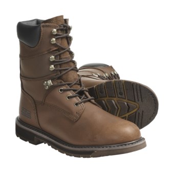 McRae Work Boots - 8”, Leather (For Men) in Tan