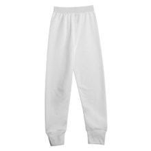 Medalist Two-Layer Bi-Ply Base Layer Bottoms - Midweight (For Youth) in White - Closeouts