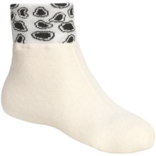 Medima Angora-Wool Bed Socks (For Men and Women) in White - Closeouts