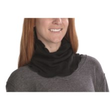 Medima Wool-Angora Neck Warmer - Heavyweight (For Women) in Black - Closeouts