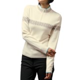 Meister Erin Sweater - Wool Blend, Zip Mock Neck (For Women)