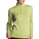 Meister Grace Sweater - Wool, Zip Neck (For Women)