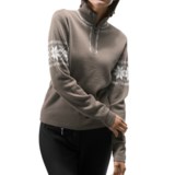Meister Hannah Sweater - Wool, Zip Neck (For Women)