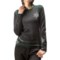 Charcoal Heather/Kelly Green Meister Hug Me Sweater - Stretch Merino Wool (For Women)