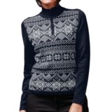 Meister Lara Sweater - Wool Blend, Zip Neck (For Women)
