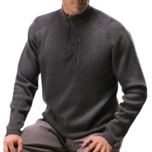 Meister Nevado Sweater - Zip Neck, Merino Wool (For Men) in Charcoal - Closeouts