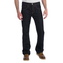 MEK Denim Bootcut Jeans - Button Fly (For Men) in Blue Rinse - Closeouts
