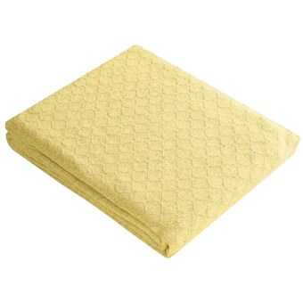 Melange Home Diamond Weave Blanket - King, Cotton