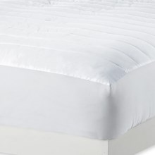 Melange Home Dream Mattress Pad - Twin, 230 TC in White - Overstock
