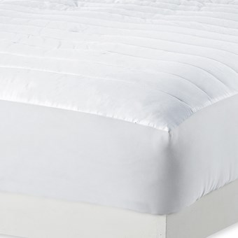 Melange Home Dream Mattress Pad - Twin, 230 TC in White