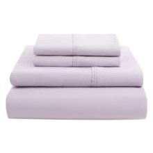 41%OFF シートセット メランジュホームエジプト綿パーケールのシートセット - カルキング、300 TC Melange Home Egyptian Cotton Percale Sheet Set - Cal King 300 TC画像