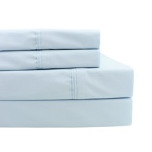 41%OFF シートセット メランジュホームエジプト綿パーケールのシートセット - 女王、300 TC Melange Home Egyptian Cotton Percale Sheet Set - Queen 300 TC画像