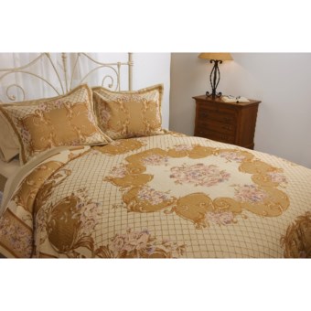 Melange Home Verona Tapestry Coverlet Set - Full/Queen in Verona