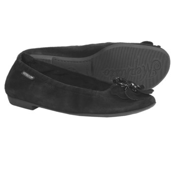 Mephisto Acarie Shoes - Flats (For Women) in Black Velcalf Premium
