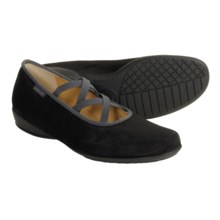 Mephisto Bayka Shoes - Slip-Ons (For Women) in Black Suede - Closeouts