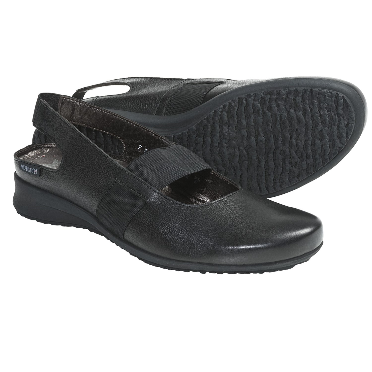 Mephisto Filona Mary Jane Shoes - Leather (For Women) in Black