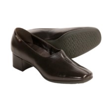 Mephisto Klarina Shoes - Leather Slip-Ons (For Women) in Dk Brown Murano - Closeouts