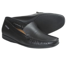 Mephisto Klaus Shoes - Leather, Slip-Ons (For Men) in Black Milton - Closeouts