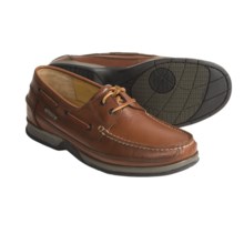 Mephisto Nautic Boat Shoes - Leather (For Men) in Hazelnut - Closeouts