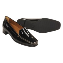 Mephisto Wabe Patent Leather Shoes - Slip-Ons (For Women) in Black Patent - Closeouts