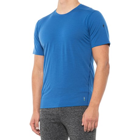 SmartWool Merino 150 Base Layer Top - Merino Wool, Short Sleeve (For Men) - LIGHT ALPINE BLUE (L )