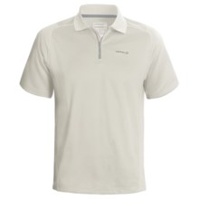 Merrell Acclivity Shirt - UPF 50+, Zip Neck, Short Sleeve (For Men) in Undyed - Closeouts