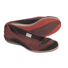 Merrell Allegro Leather Flats - Slip-Ons (For Women) in Mahogany - Closeouts
