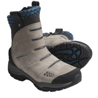 Merrell Arctic Fox Winter Boots - Waterproof, Insulated, Pull Ons (For Women) in Smoke