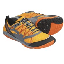 Merrell Barefoot Train Flux Glove Running Shoes (For Men) in Saffron/Castle Rock - Closeouts