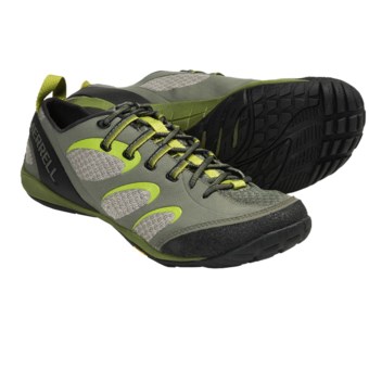 Merrell Barefoot Train True Glove Shoes - Minimalist (For Men) in Dusty Olive/Amazon