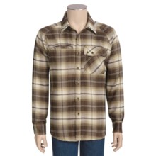 Merrell Burlington Plaid Shirt - UPF 20+, Long Sleeve (For Men) in Sandstorm Plaid - Closeouts