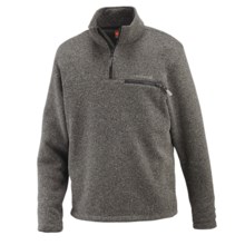 Merrell Cedarbrook Jacket - Zip Neck, Fleece Lining (For Men) in Basalt Heather - Closeouts