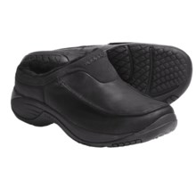 Merrell Encore Storm Slip-On Shoes - Leather (For Men) in Black - Closeouts