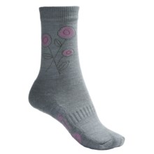 Merrell Frolic Socks - Medium Cushion, Crew (For Women) in Silver - 2nds