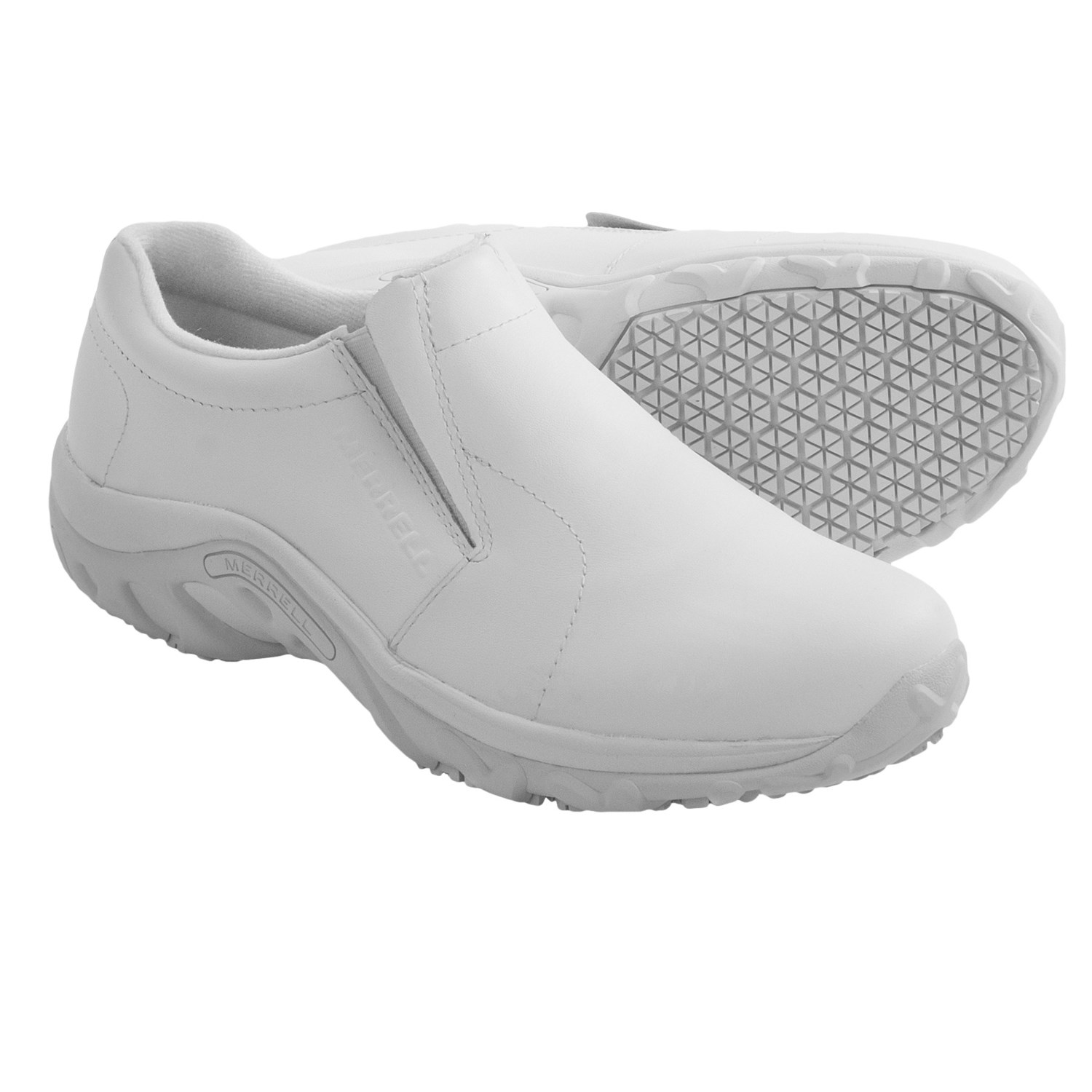 merrell work jungle moc composite toe slip on