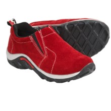 Merrell Jungle Moc Shoes - Suede (For Boys and Girls) in Scarlet - Closeouts
