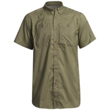Merrell Kalamatan Plaid Shirt - UPF 30+, Short Sleeve (For Men) in Everglade Plaid - Closeouts