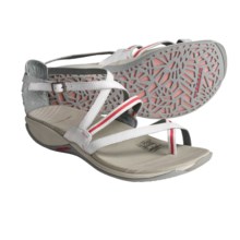Merrell Lilium Sandals (For Women) in White/Cayenne - Closeouts