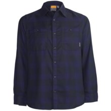 Merrell Millikan Plaid Shirt - UPF 50+, Long Sleeve (For Men) in Black Plaid - Closeouts