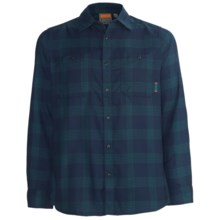 Merrell Millikan Plaid Shirt - UPF 50+, Long Sleeve (For Men) in Ink Plaid - Closeouts
