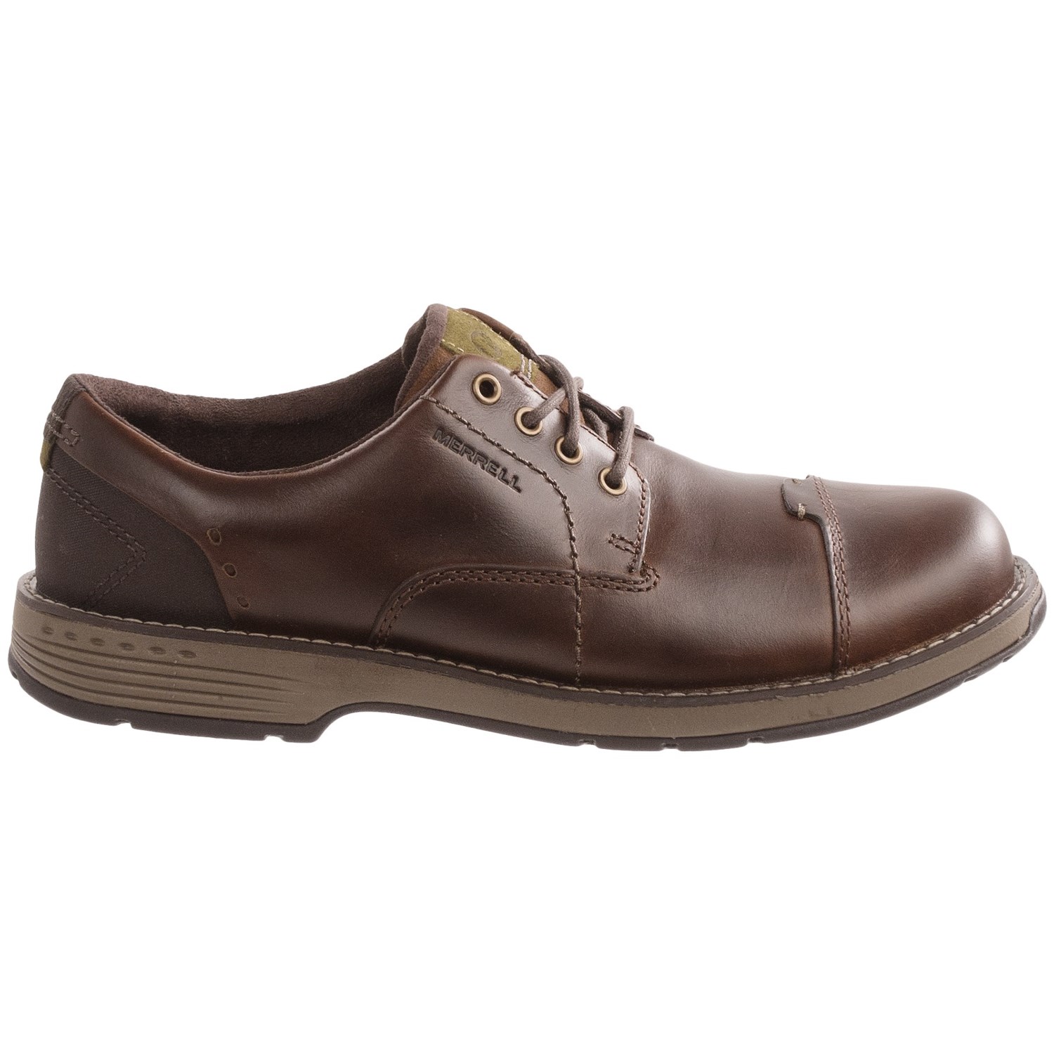 mens leather merrell shoes