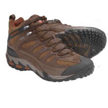 Merrell Refuge Core Mid Hiking Shoes - Waterproof (For Men) in Coffee Bean - Closeouts