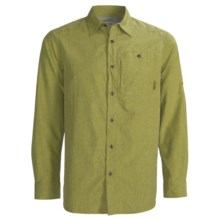 Merrell Sarawak Chambray Shirt - UPF 30+, Roll-Up Long Sleeve (For Men) in Amazon - Closeouts
